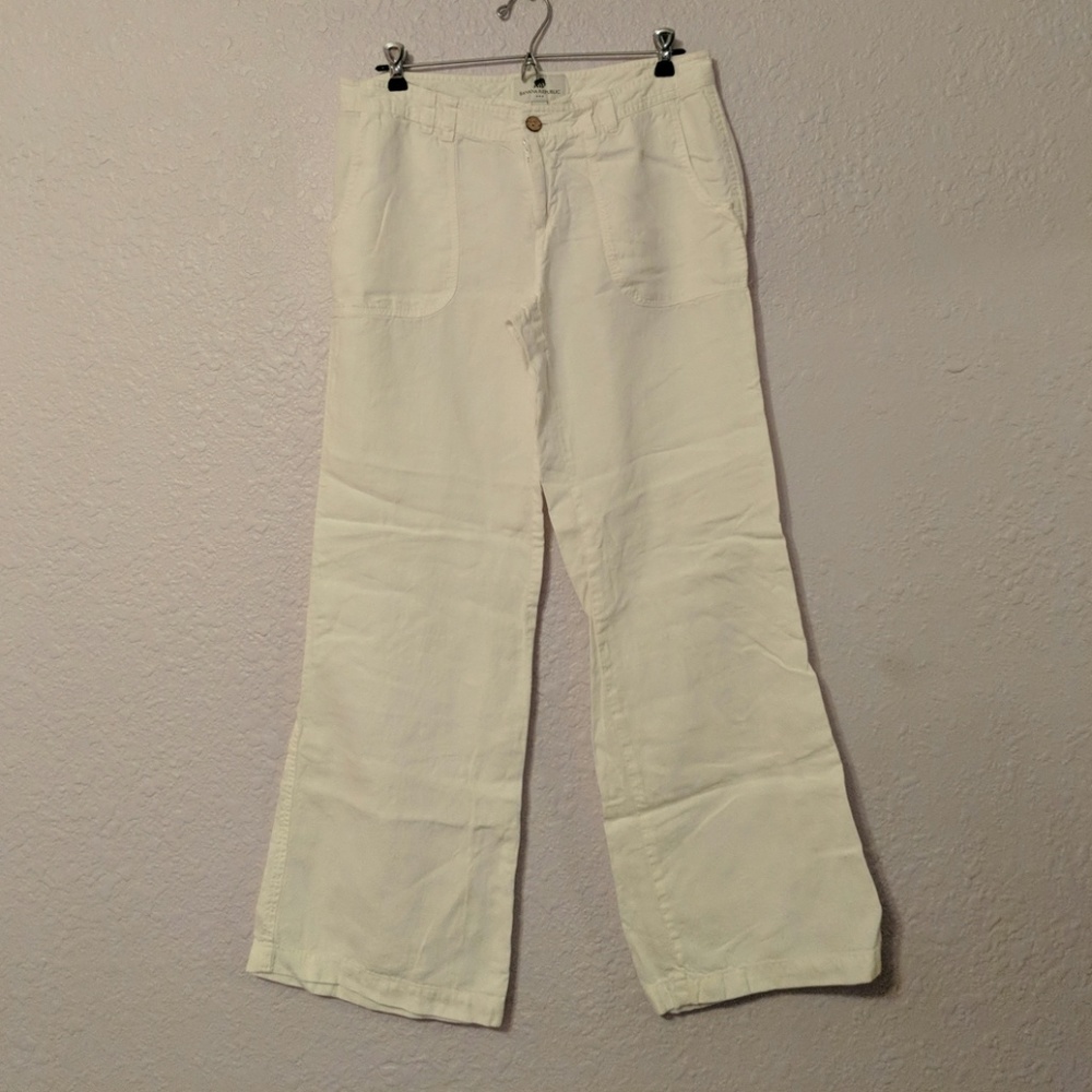 Banana Republic Factory White Pants